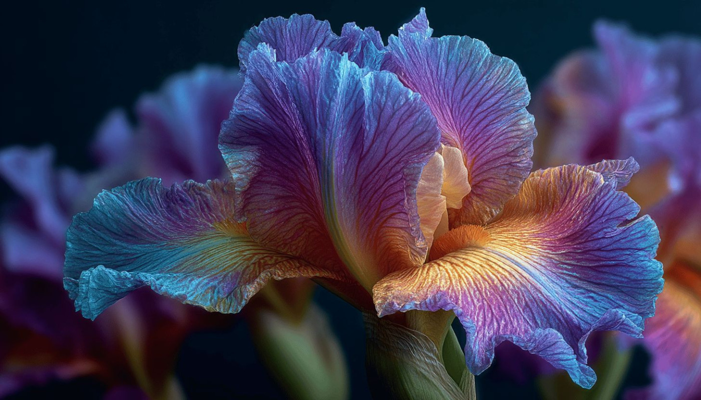 Comment transformer une photographie d'iris en œuvre d'art unique