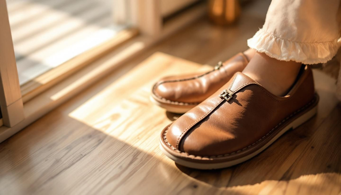 Les avantages des chaussons en cuir pour un confort durable